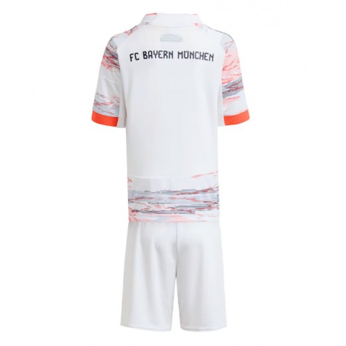 Lacne Dětský Futbalové dres Bayern Munich 2025-26 Krátky Rukáv - Preč (+ trenírky)